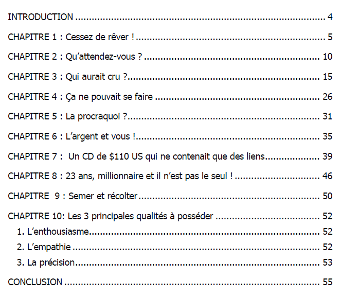 Sommaire de Réveillez-vous! Qu'attendez-vous pour gagner votre vie sur le Web?