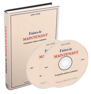 méthode anti-procrastination - pack PDF/ MP3