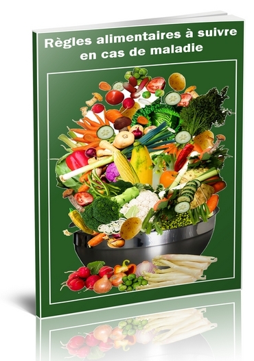 Règles alimentaires à suivre en cas de maladie - ebook pdf